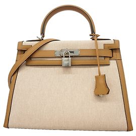 Hermès Bolso Hermes Kelly 28 Beige