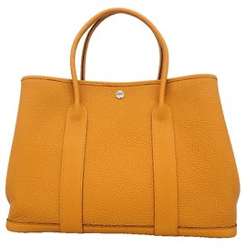 Hermès Sac Cabas Hermes Garden PM Marron