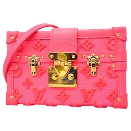 Sac à épaule Louis Vuitton Petite Malle M20745 Rose