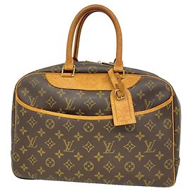 Borsa Louis Vuitton Monogram Deauville M47270 Marrone
