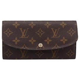 Louis Vuitton Emilie Monogram Canvas Marrone