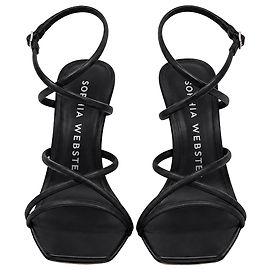 Sandali con cinturini Perla Sophia Webster in pelle nera Nero