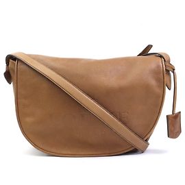 Loewe Leather Shoulder Bag Brown