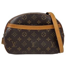 Sac à épaule Louis Vuitton Monogram Blois Marron Monogramme