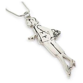 Collar Chanel Mademoiselle Metal Silver Plata