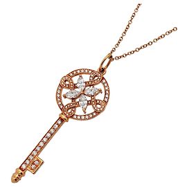 Autre Marque Tiffany & Co. Victoria Round Key Halskette Andere
