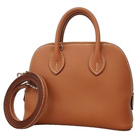 Hermès Hermes Bolide 1923 Mini Evercolor Gold Handtasche Golden