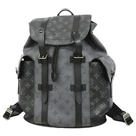 Mochila Louis Vuitton Monogram Eclipse Reverse Christopher PM Preto
