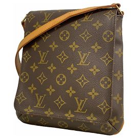 Louis Vuitton Monogram Musette Salsa Shoulder Bag Brown