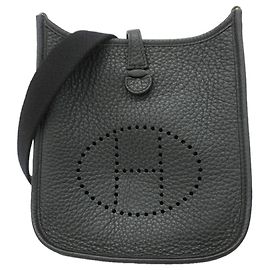 Hermès Hermes Evelyne TPM Schultertasche Schwarz
