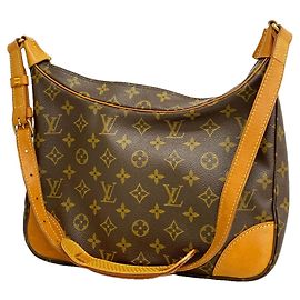 Sac à épaule Louis Vuitton Monogram Boulogne 30 Marron
