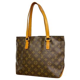 Saco Cabas Piano Monogram Louis Vuitton Marrom