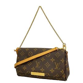 Sac à main Louis Vuitton Monogram Favorite PM Marron