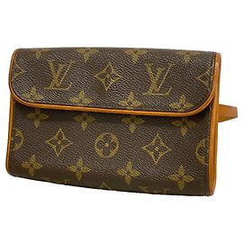Louis Vuitton Monogram Pochette Florentine Fanny Pack Braun