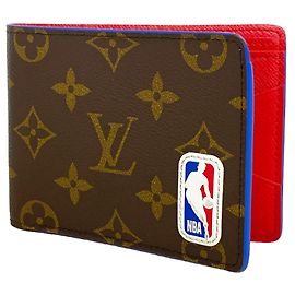 Louis Vuitton Monogram LVxNBA Portefeuille Multiple Wallet Marron