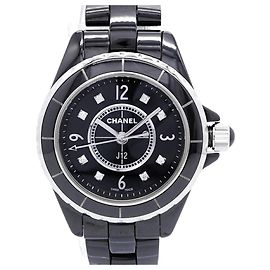 Reloj para mujer Chanel J12 8P Diamond H2569 Esfera Negra Otro