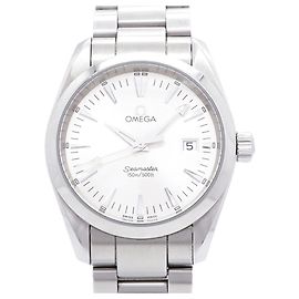 Relógio Masculino Omega Seamaster Aqua Terra 2518.30 Mostrador Prateado Outro