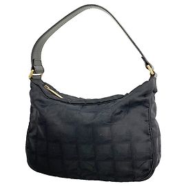 Borsa a tracolla Chanel New Travel in nylon Nero