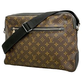 Bolsa de Ombro Louis Vuitton Monogram Macassar Torres Marrom