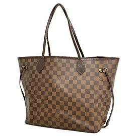 Sac cabas Louis Vuitton Damier Neverfull MM Damier ebène