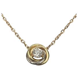 Colar Cartier Trinity Diamantes Outro