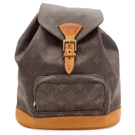 Mochila Louis Vuitton Monogram Montsouris MM Marrom