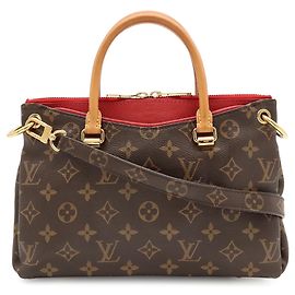 Sac à main Louis Vuitton Monogram Pallas BB Fuschia