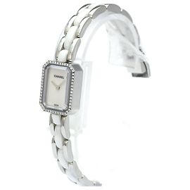 Chanel Premiere Mini Quartz Stainless Steel and Ceramic with Diamond Bezel 15 Andere