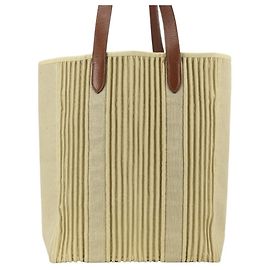 Hermès Borsa Cabas Calicut Hermes Marrone Beige