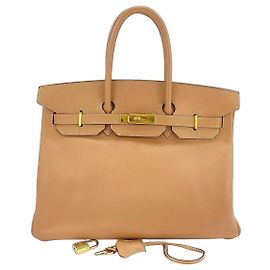 Hermès Birkin 30 Epsom Leather Handbag Brown