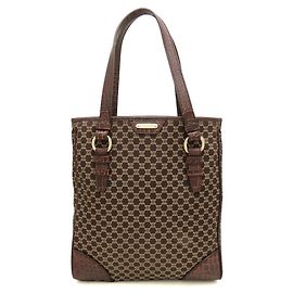 Céline CELINE Macadam Vintage Tote Bag Dunkelbraun