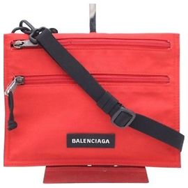 Bolsa de Ombro Balenciaga Explorer Vermelho