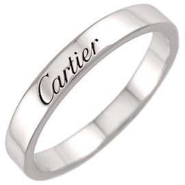 Cartier C de Cartier Ring aus Platin Andere