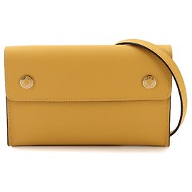 Hermès Hermes Nap Togo Epsom Paille Shoulder Handbag Yellow