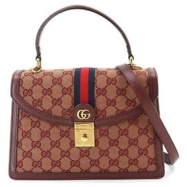 Borsa a mano/spalla Gucci Ophidia Medium 2-way Rosso
