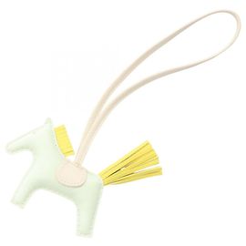 Hermès Hermes Rodeo PM Charm Verde Crudo Giallo