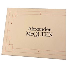 Sneakers Alexander McQueen in Pelle Bianca e Rosa Rosa Bianco