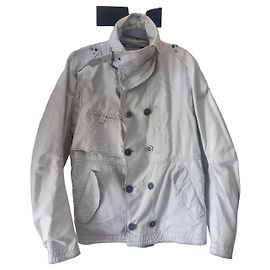 Marithé et François Girbaud Casaco Marithe Francois Girbaud Beige Cotton Bege