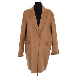 Maje wool coat camel Camel