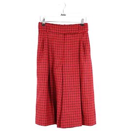 Alexandre Vauthier Red Wool Bermuda Shorts Red