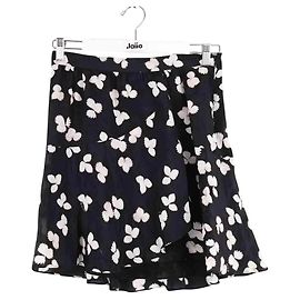 Saia preta de viscose The Kooples L Preto