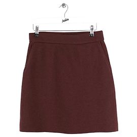 Autre Marque Maison Montagut Wollrock Bordeaux Größe S Bordeaux