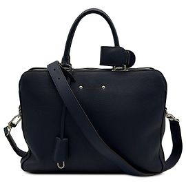 Borsa da lavoro Louis Vuitton Armand Briefcase in pelle Taurillon nera Nero