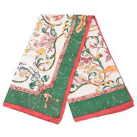 Lenço de seda Hermès Pierres D Orient Et D Occident Branco 90 Branco