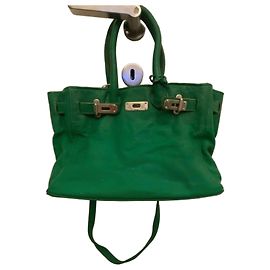 Autre Marque Borsa a mano Marco Tagliaferri in pelle verde Verde