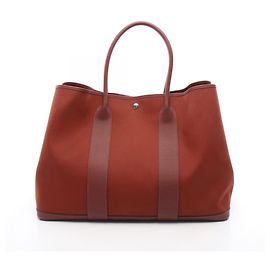 Hermès Sac cabas Hermes Garden Party GM Bordeaux