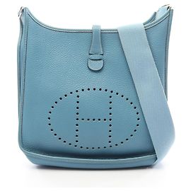 Hermès Borsa a tracolla Hermes Evelyne 2 PM Blu