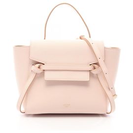 Céline Celine BELT BAG NANO Bolsa de mão 2 vias Rosa
