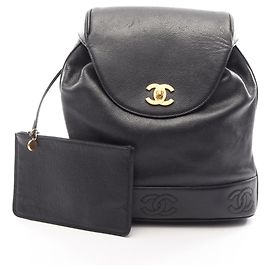 Sac à dos/Sac à main Chanel Triple Coco Noir