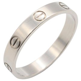 Cartier Mini Love Ring in 18K Weißgold Andere